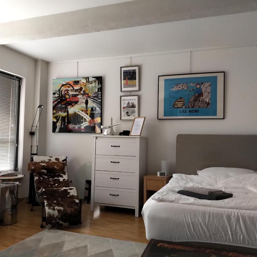 Grosszuegiges Zimmer Mit Badezimmer In Rheinwohnung Köln Eksteriør billede
